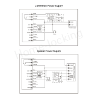 Home-Locking wifi/bluetooth-toegangscontrole door vingerafdruk,ID-kaart,wachtwoord met bediening via Smart Life APP. T-1142
